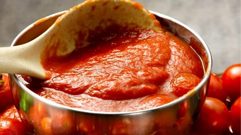 تصویر 3 از رب گوجه خانگی کیلویی با بافت نرم و رنگ جذاب